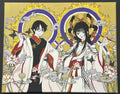 Anime xxxHOLiC Kimihiro Watanuki and Yuko Ichihara Canvas Painting 16" x 20