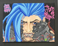 League of Legends Arcane Jinx Anime Painting on Canvas 12" x 16"