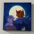 League of Legends Sett Icon Painting on Canvas 8" x 8"