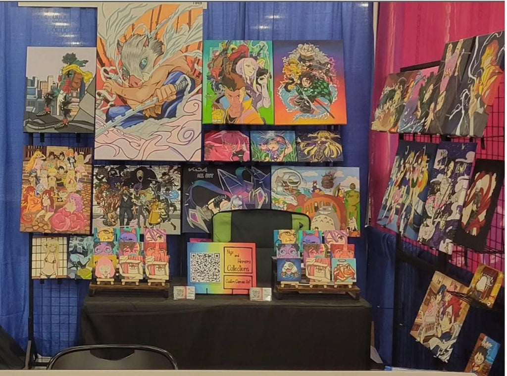 Custom Art Anime Painting on Canvas